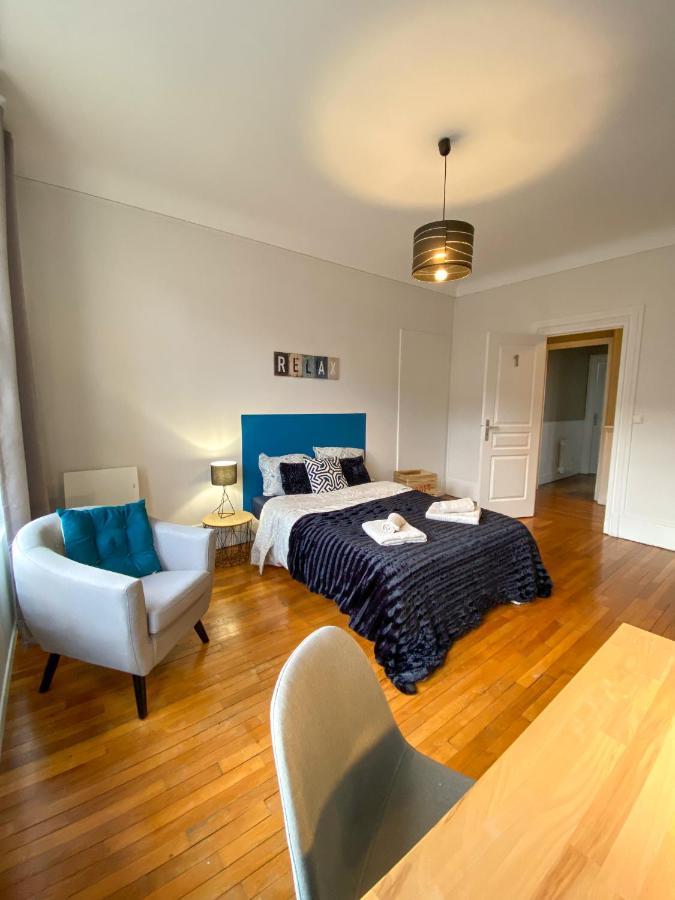 Appartement Chic, 3 Chambres, Hyper Centre-Ville, Parking Payant 阿棉 外观 照片