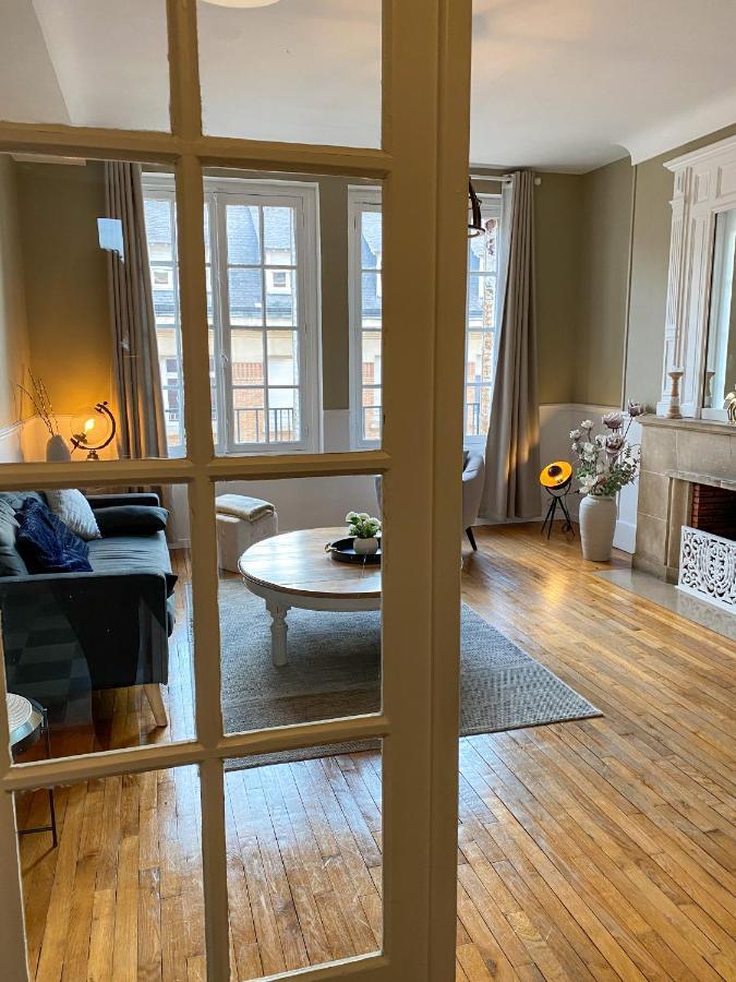 Appartement Chic, 3 Chambres, Hyper Centre-Ville, Parking Payant 阿棉 外观 照片