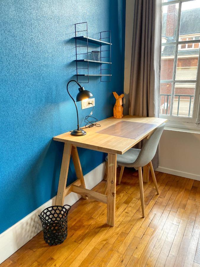 Appartement Chic, 3 Chambres, Hyper Centre-Ville, Parking Payant 阿棉 外观 照片