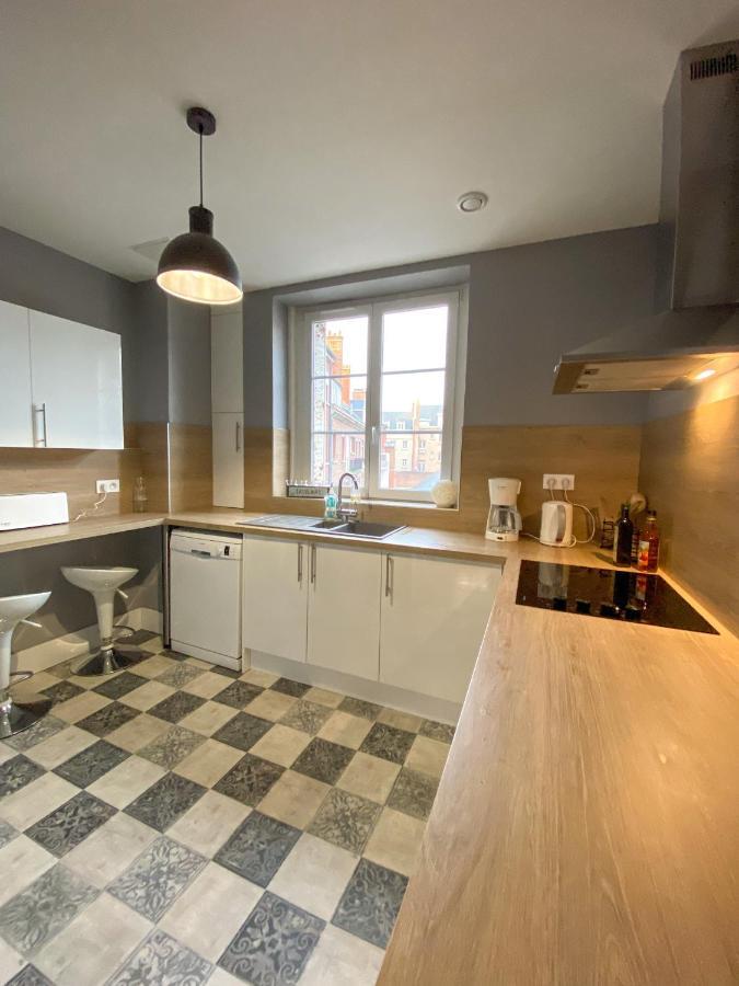 Appartement Chic, 3 Chambres, Hyper Centre-Ville, Parking Payant 阿棉 外观 照片