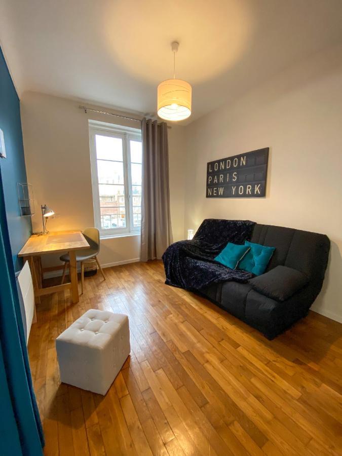 Appartement Chic, 3 Chambres, Hyper Centre-Ville, Parking Payant 阿棉 外观 照片