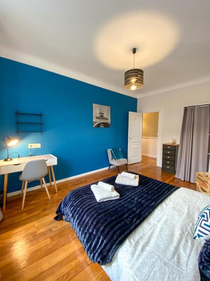 Appartement Chic, 3 Chambres, Hyper Centre-Ville, Parking Payant 阿棉 外观 照片