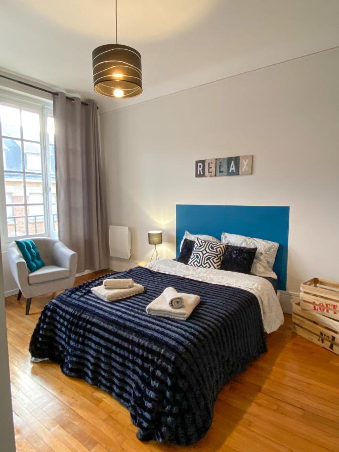 Appartement Chic, 3 Chambres, Hyper Centre-Ville, Parking Payant 阿棉 外观 照片